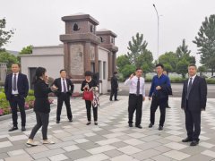 江苏盐城大丰福寿园领导来浙江J9国际集团调研